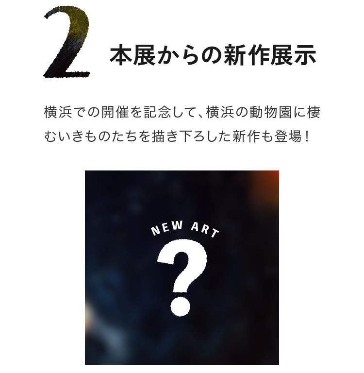 本展からの新作展示
